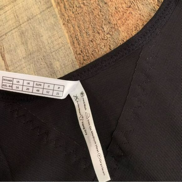 Ekouaer Black under bust shaper women’s 16 - Picture 5 of 8